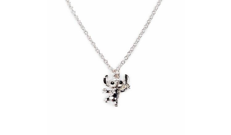 Custard London Stitch pendant and flower earring set - British product