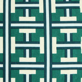 Habitat Geo Box Print Teal bedding set single (British brand)