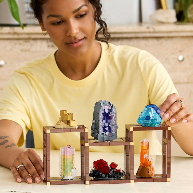 LEGO Mineral Collection building set for adults - British product