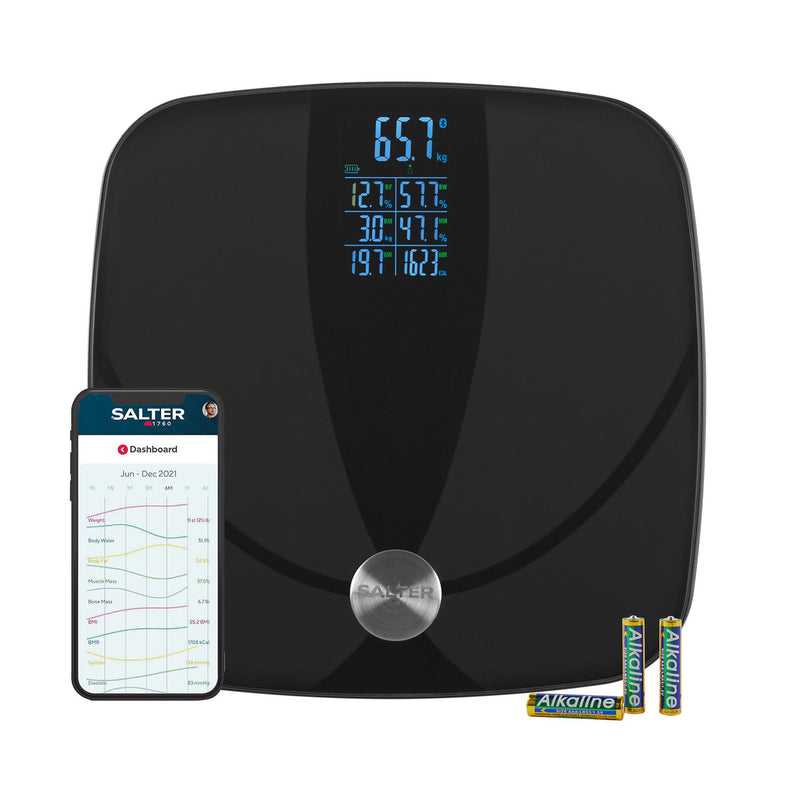 Salter smart bathroom scale with LED display - British product