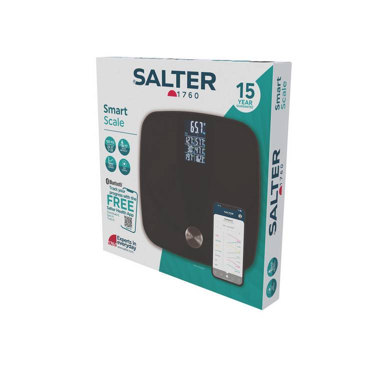 Salter smart bathroom scale with LED display - British product