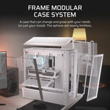 Corsair FRAME 4000D RS ARGB white mid-tower PC case - British product