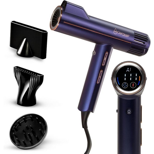H2O GlamHAIR hair dryer with AI technology, UK version
