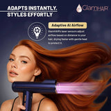 H2O GlamHAIR hair dryer with AI technology, UK version
