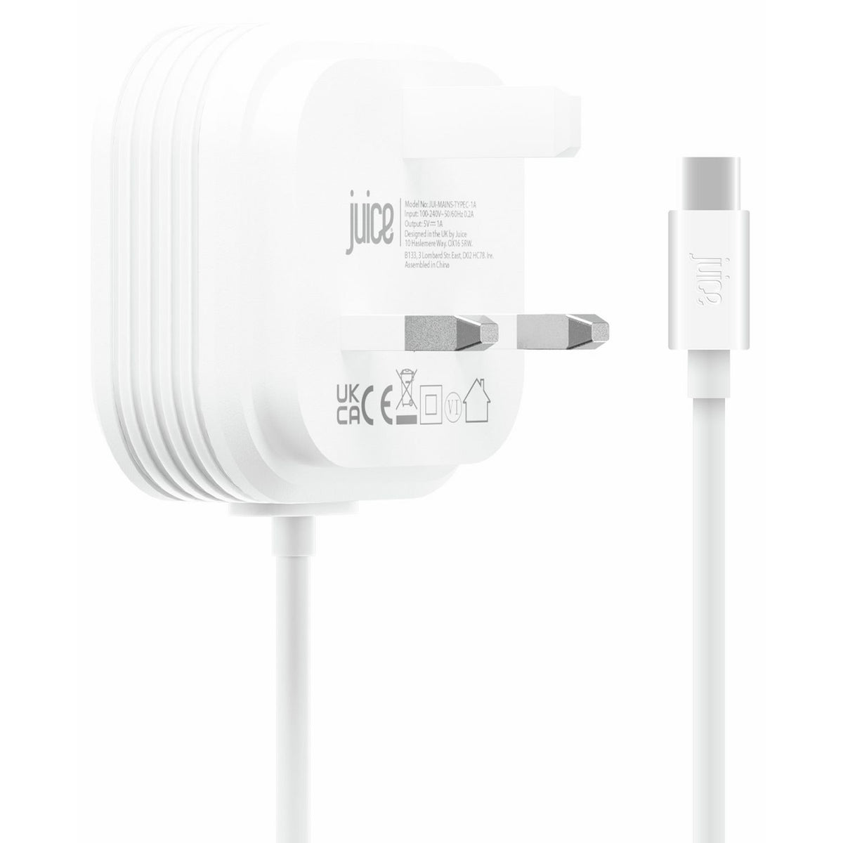 Juice 45W USB-C charger 1.5m cable - British product
