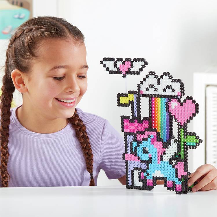 Simbrix Rainbow Palace craft set with 1000 pieces (British brand)