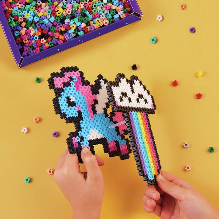 Simbrix Rainbow Palace craft set with 1000 pieces (British brand)