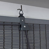 Little Black Book bamboo grey roller blind 90cm (British brand)
