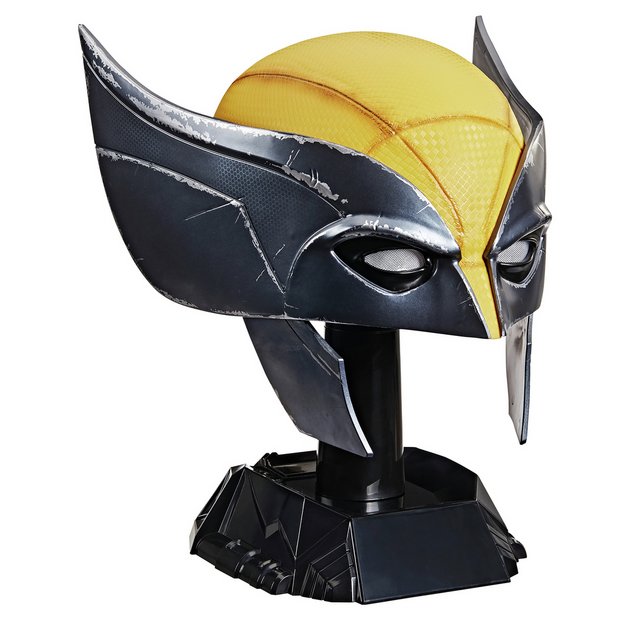 Marvel Legends Wolverine battle-damage roleplay mask, imported from the UK