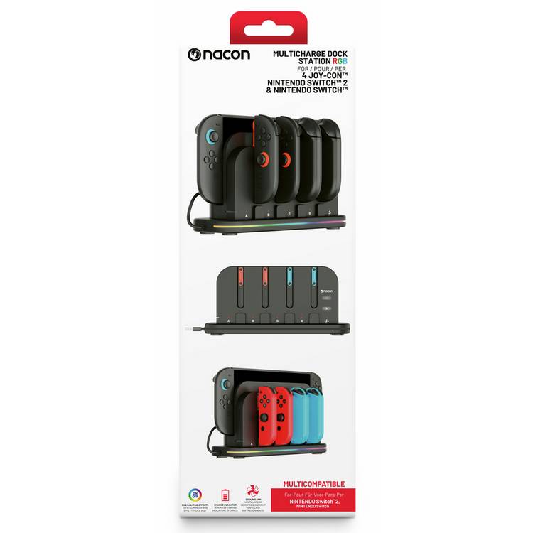 Nacon Multicharge Dock Station RGB - British product
