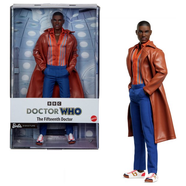 Barbie Doctor Who Fifteenth Doctor collectible doll - British product