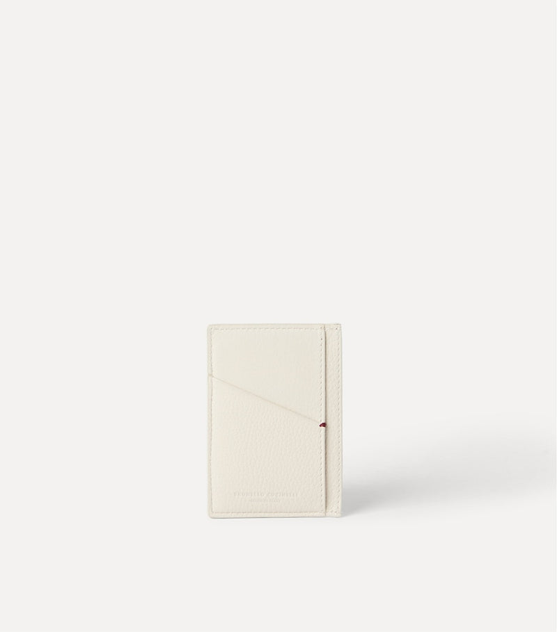 Brunello Cucinelli leather card holder, imported from the UK