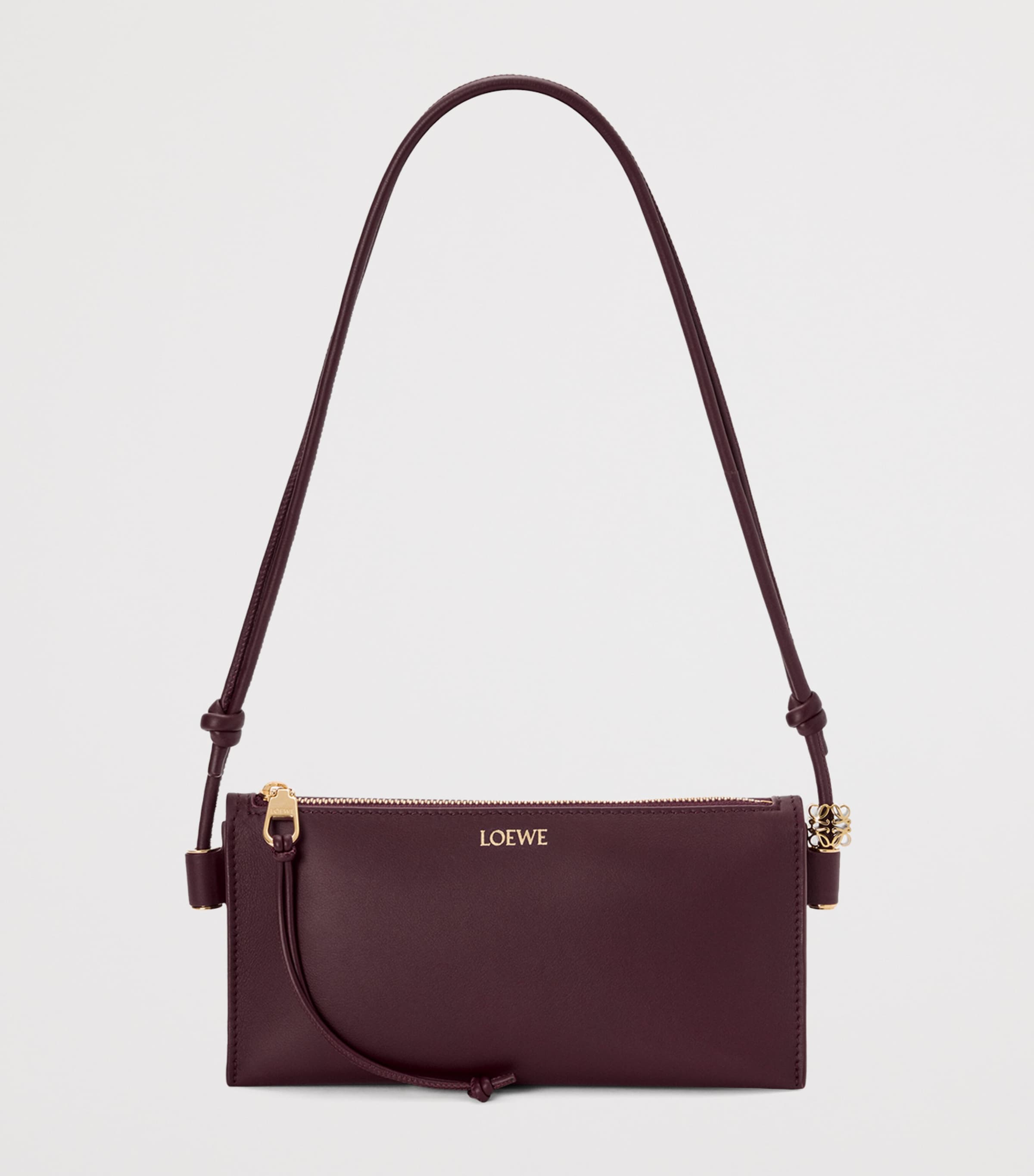 LOEWE Joya leather pouch with adjustable strap (British brand)