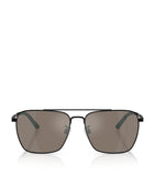 Oliver Peoples R-15 Square Metall-Sonnenbrille, UK Version