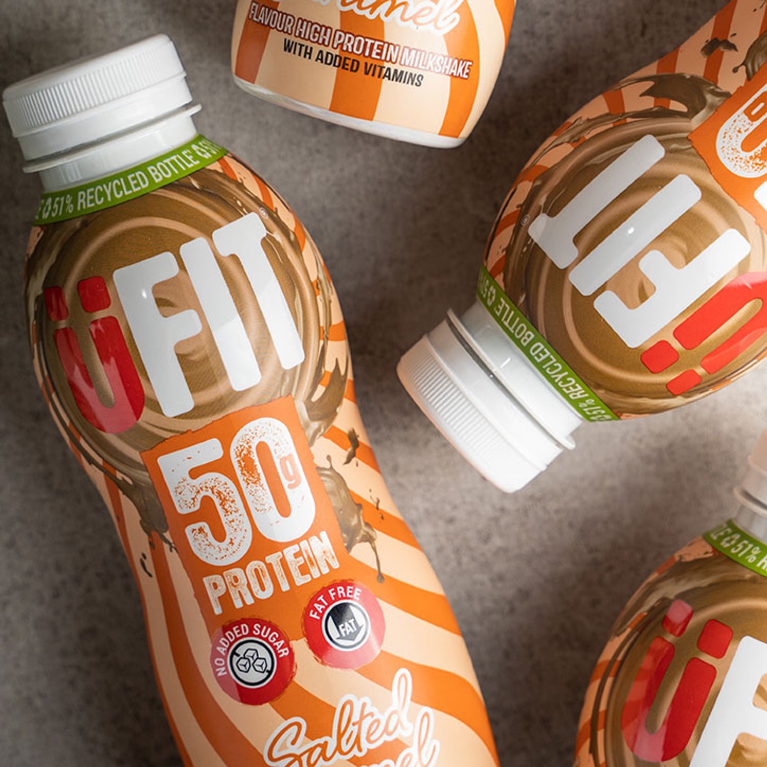 UFIT High Protein Shake Salted Caramel 500ml (British brand)