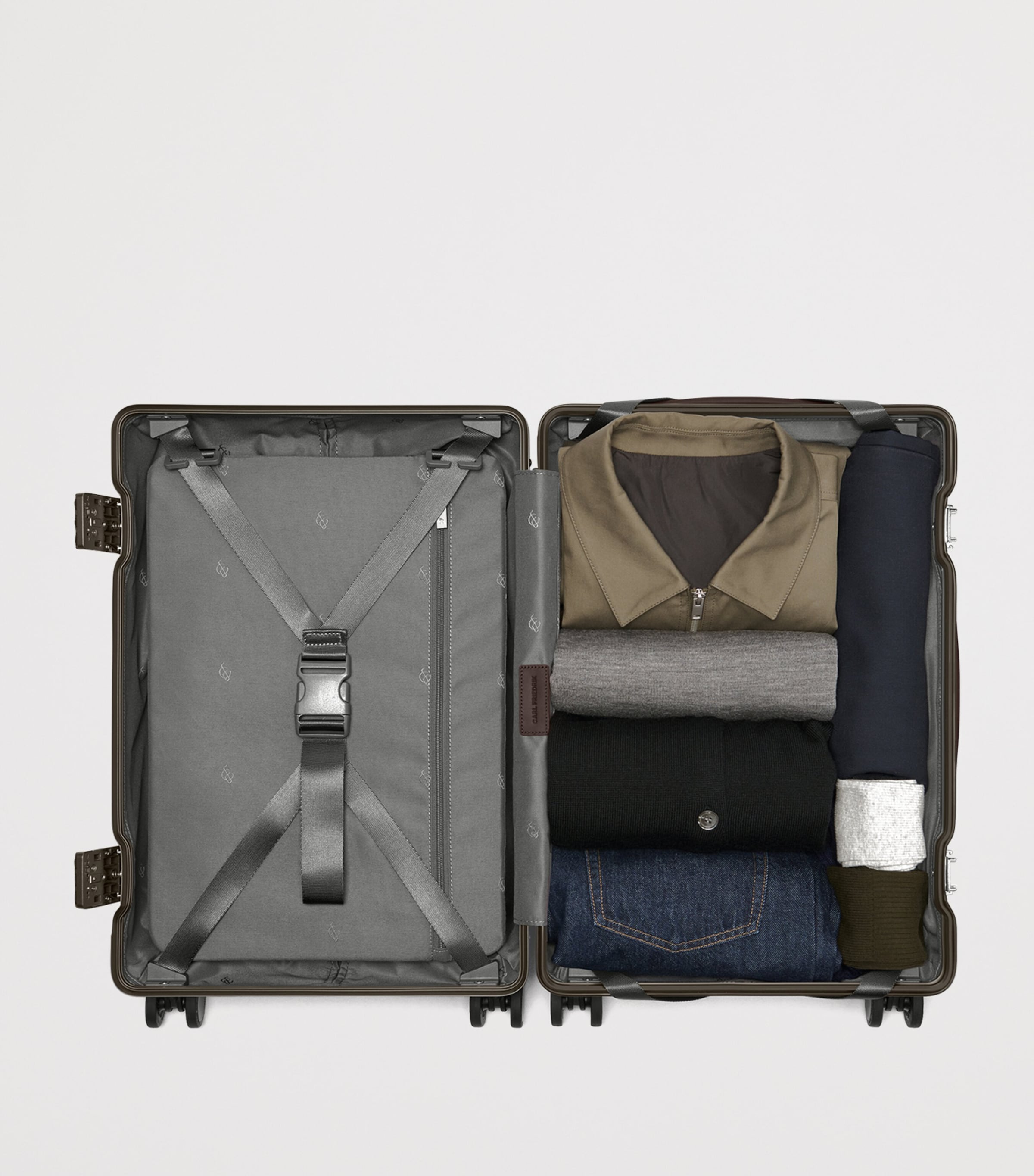 Carl Friedrik Carry-On X hard-shell suitcase 55cm, UK version