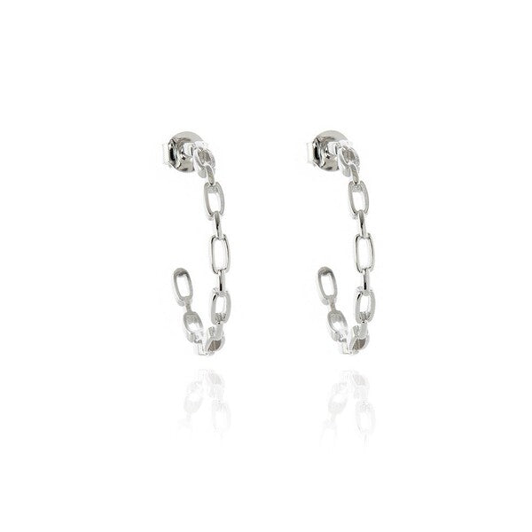 Cachet Raja Elegant hoop earrings 2.5cm - British product