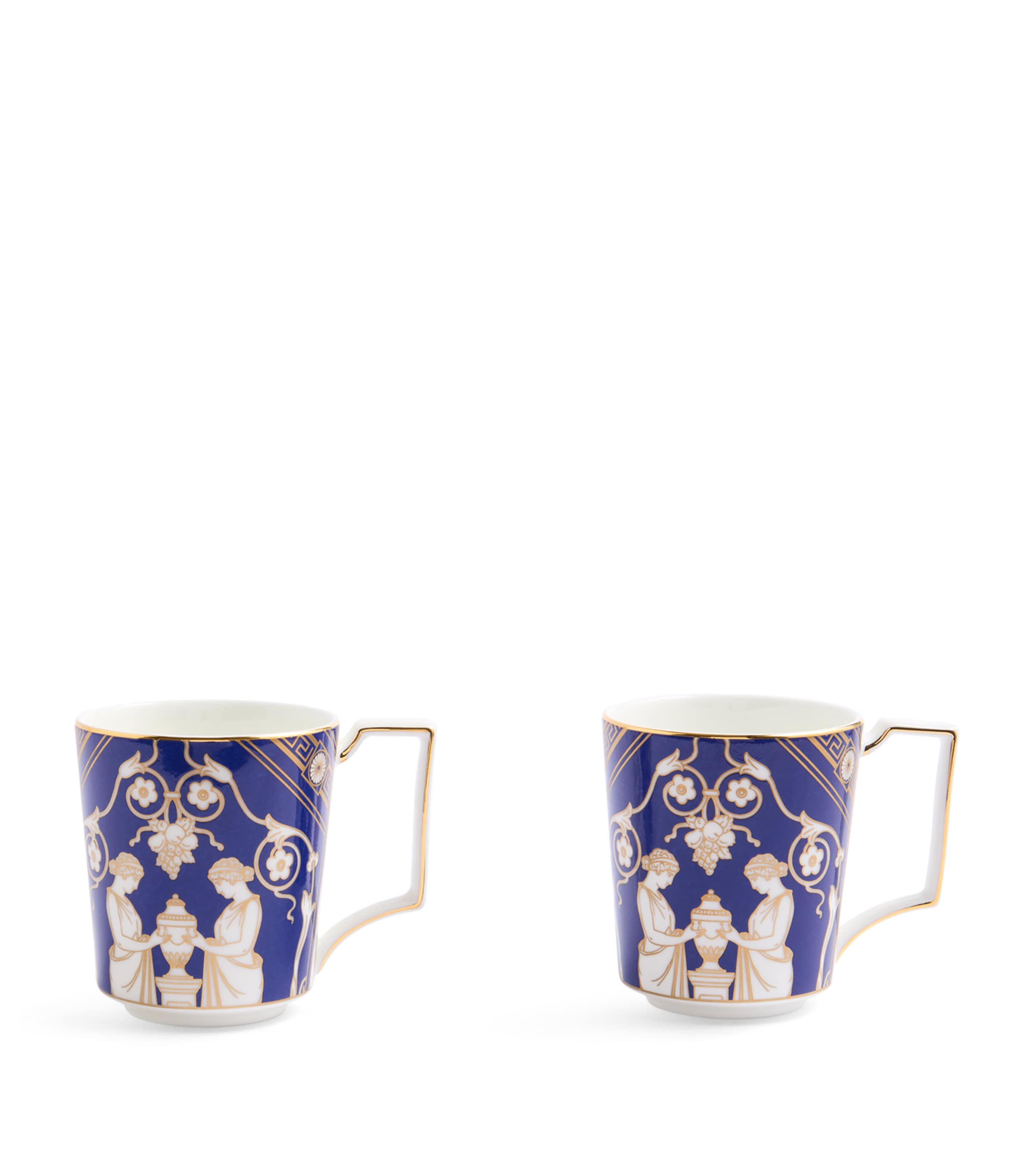 Wedgwood Renaissance mugs set of 2 300ml (British brand)