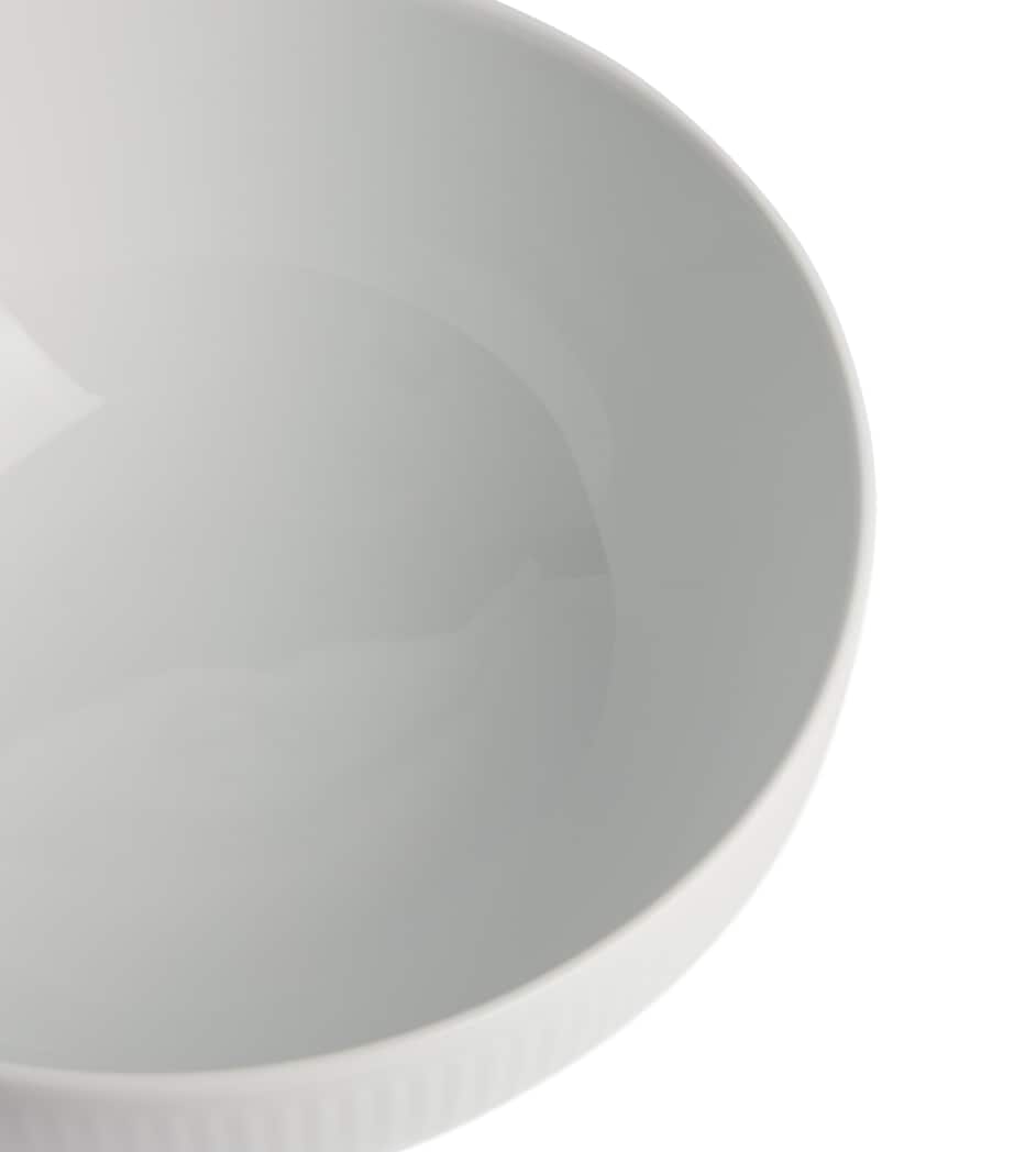 Royal Copenhagen White Fluted bowl 21cm, imported from the UK