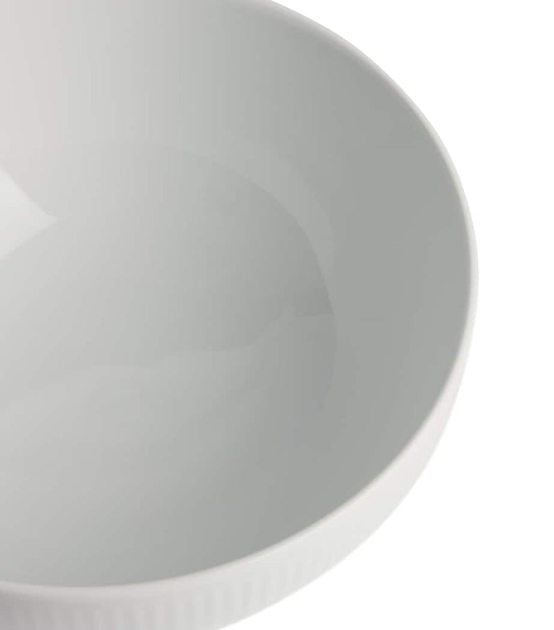 Royal Copenhagen White Fluted bowl 21cm, imported from the UK