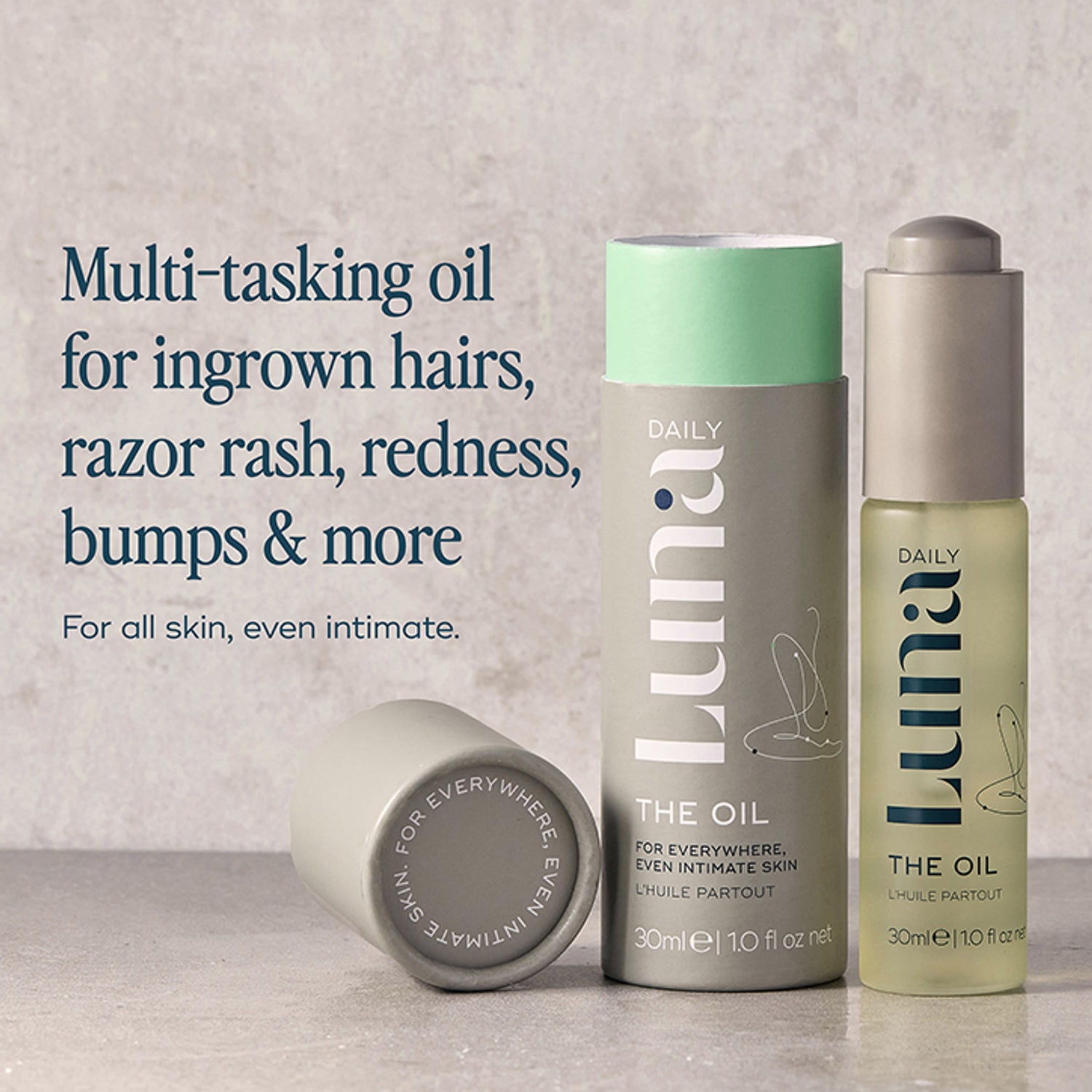 Luna Daily Oljen Multifunksjonell hudpleiebehandling 30ml, UK-versjon