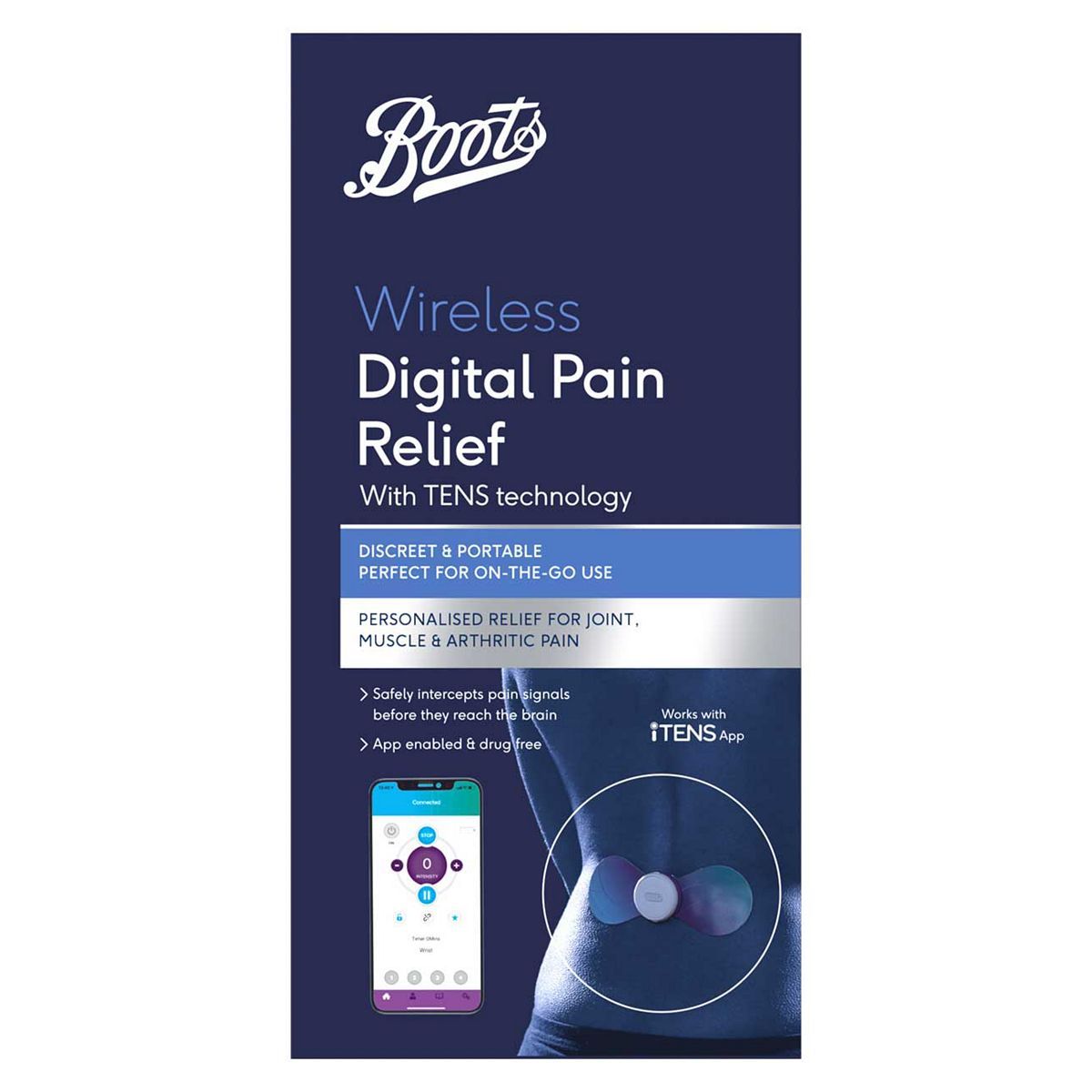 Boots Wireless Digital Pain Relief with TENS technology General Health & Remedies Boots   