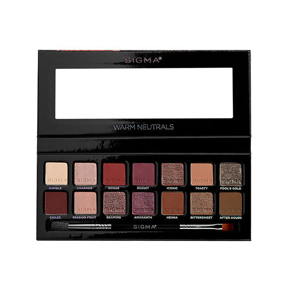 Sigma Beauty Warm Neutrals Eyeshadow Palette