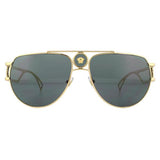 Versace VE2225 gold unisex sunglasses - British product