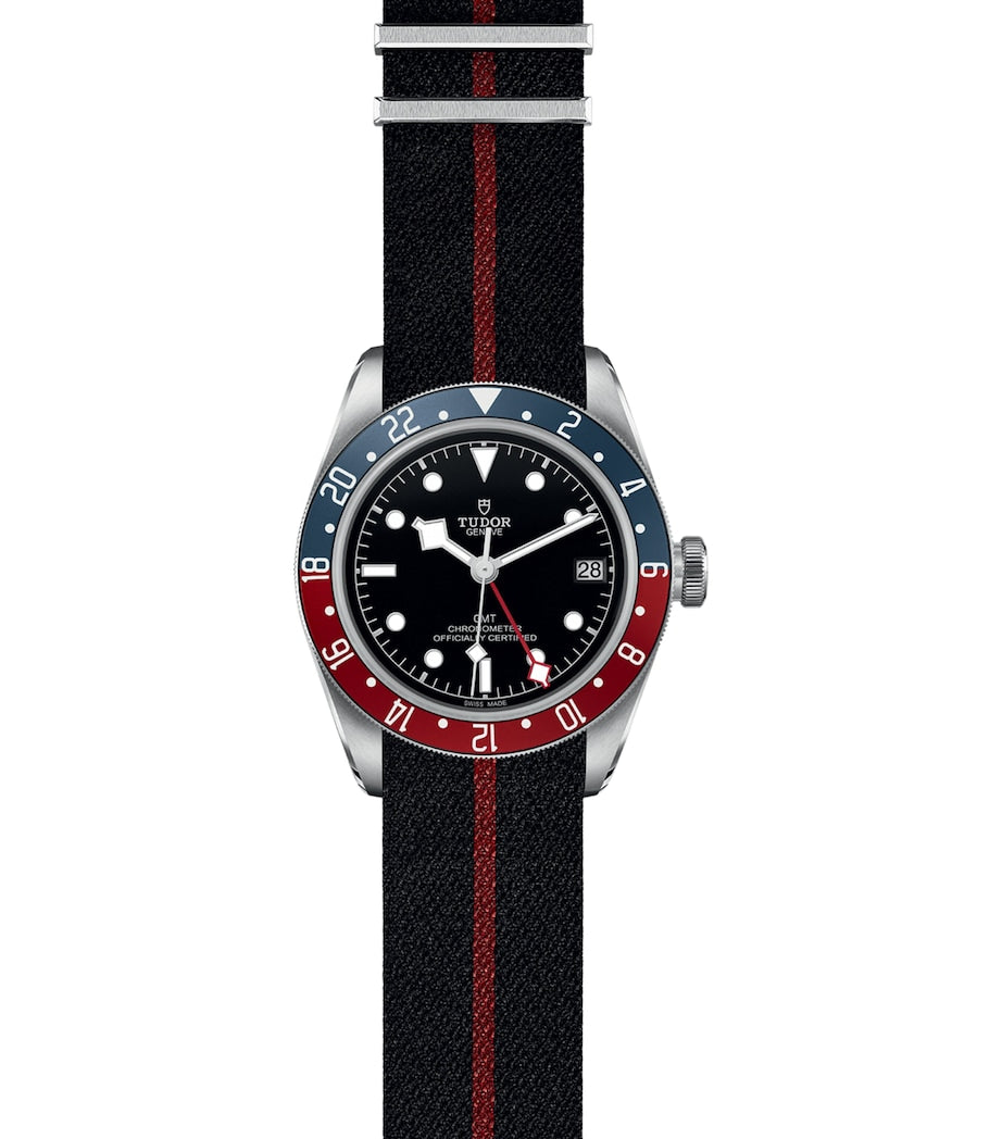 TUDOR Black Bay GMT stainless steel watch 41mm - British product