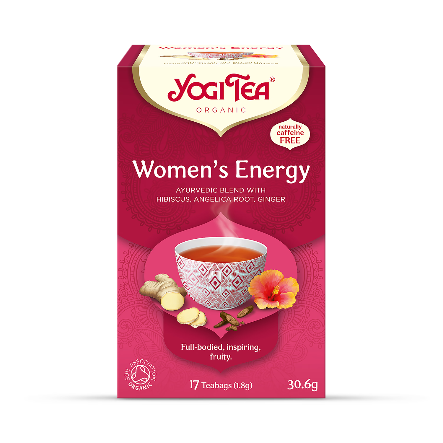 Yogi Tea Women's Energy Organic 17 Tea Bags (British brand)