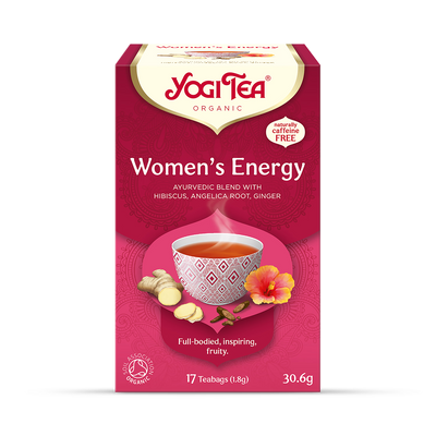 Holland & Barrett Yogi Tea Women's Energy Organic Herbal Tea Bags 17 Count- Buy online at McGrocer