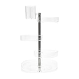 Livingandhome 5-tier rotating makeup organizer, imported from the UK