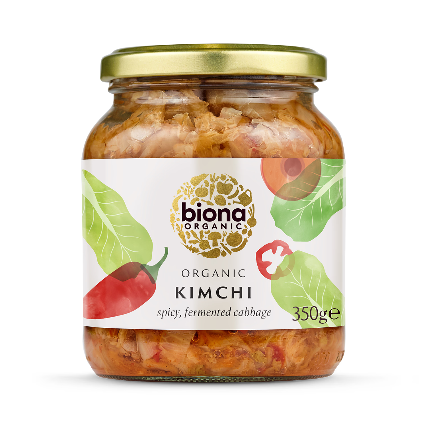 Biona organic kimchi vegan ferment 350g - British product