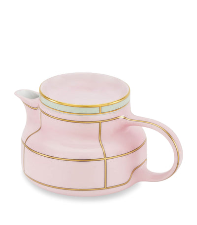 Harrods Ginori 1735 Porcelain Colonna Diva Rosa Teapot 770ml- Buy online at McGrocer