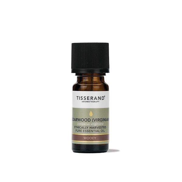 Tisserand Virginian cedarwood essential oil - British product