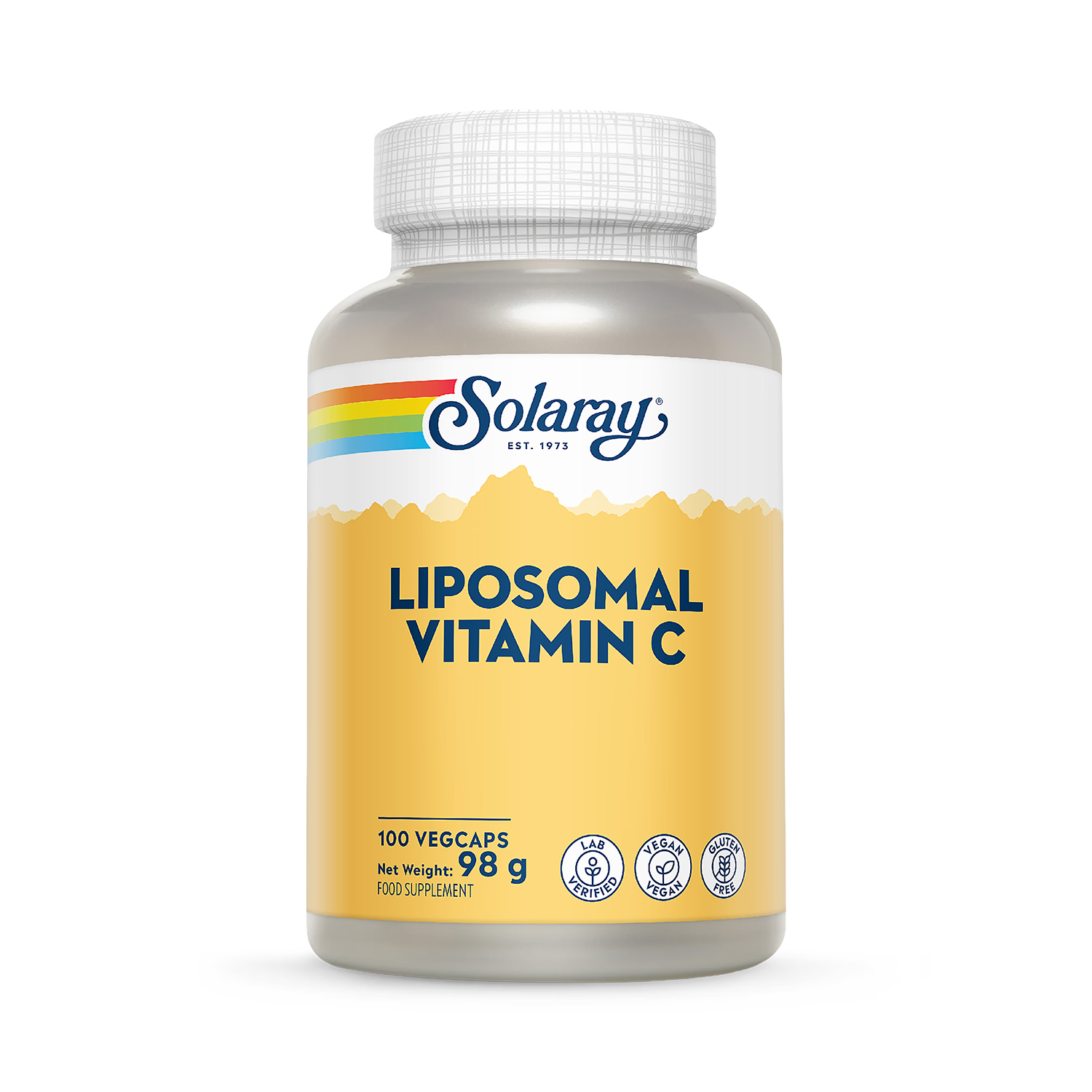 Solaray Liposomal Vitamin C supplement 100 capsules - British product