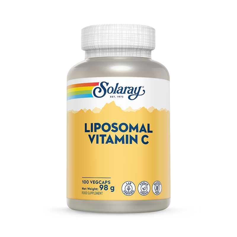 Solaray Liposomal Vitamin C supplement 100 capsules - British product