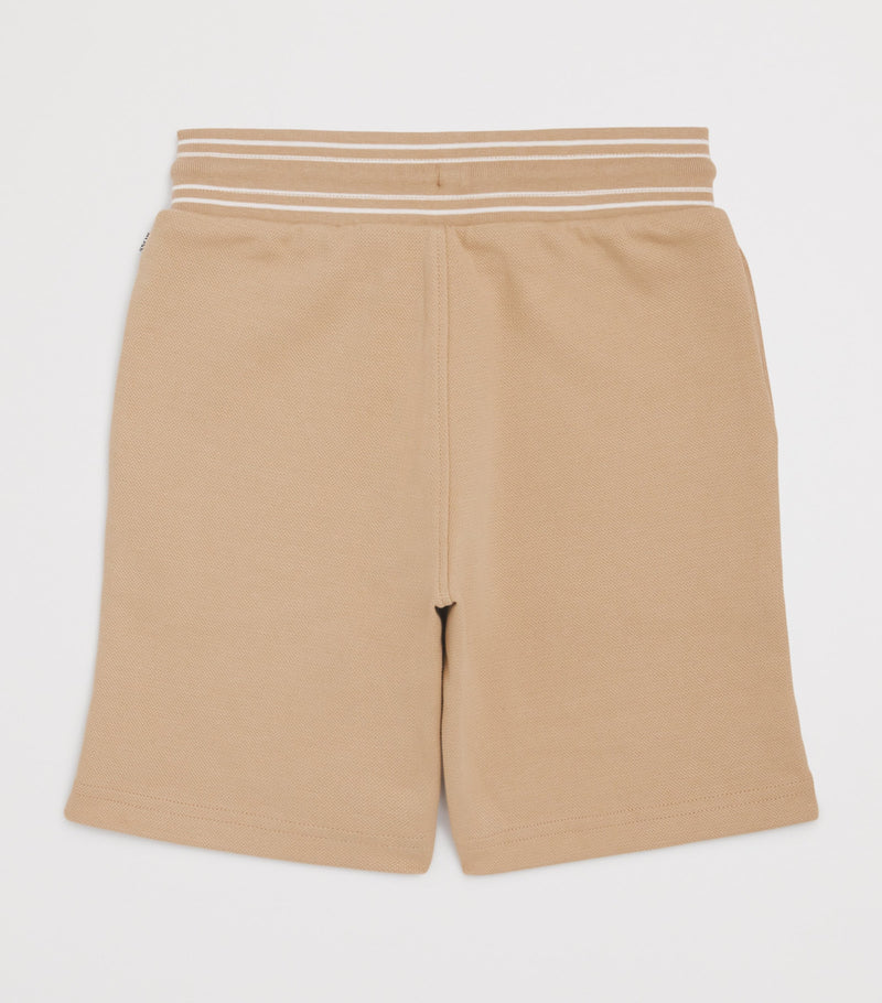 BOSS Kidswear cotton piqué sweat shorts 4-16 years - British product