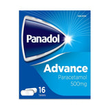 Panadol Advance Pain Relief  500 mg Paracetamol Tablets 16s GOODS Superdrug   