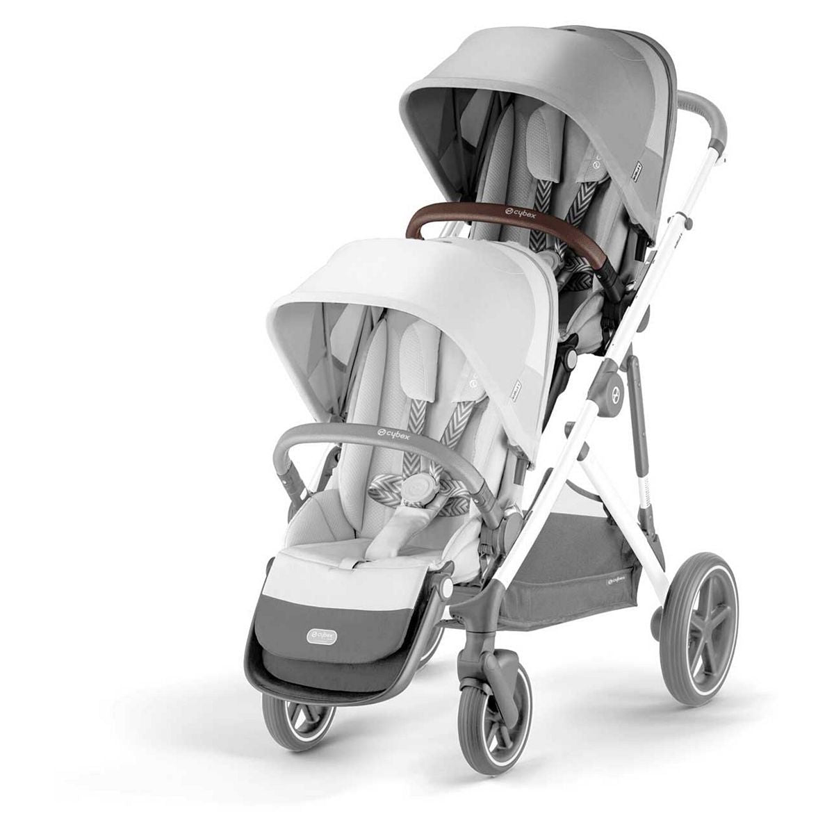 Cybex Gazelle S Pushchair Second Sibling Seat 2023 - Lava Grey GOODS Boots   