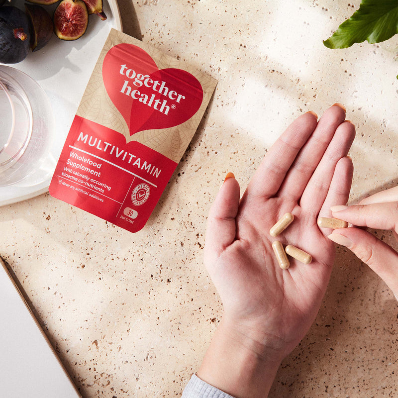 Together Health multivitamin supplement 30 capsules (British brand)