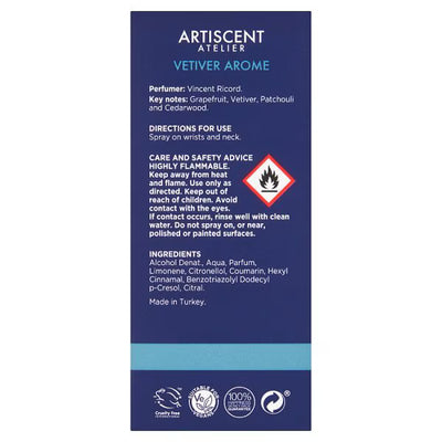 Superdrug Superdrug Artiscent Vetiver Arome Men's Eau De Parfum 50ml - Kjøp online hos McGrocer