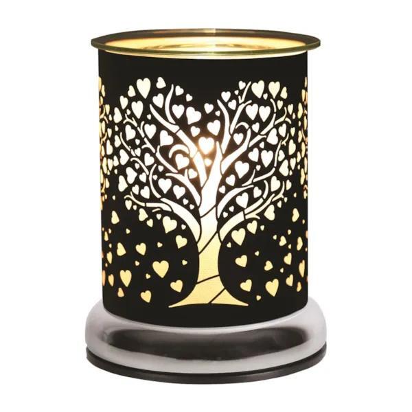 Aroma Accessories electric wax melter black heart tree 17cm (British brand)