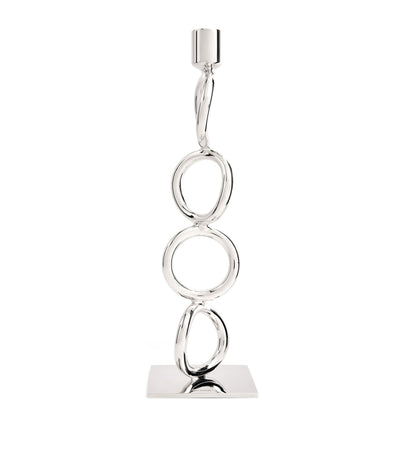 Harrods Christofle Silver-Plated Vertigo Candlestick- Buy online at McGrocer