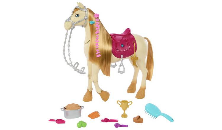 Barbie Great Horse Chase interactive toy horse 30cm (British brand)