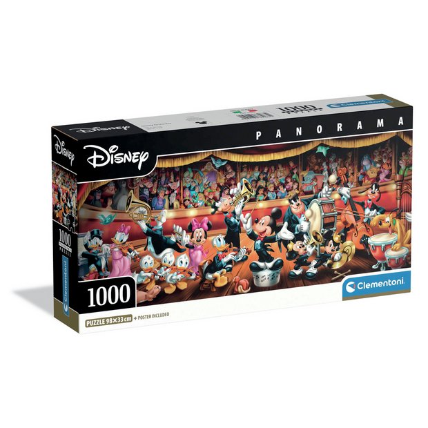 Clementoni Disney panorama puzzle 1000 pieces - British product