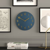 Jones Clocks navy blue wall clock 30cm, UK version