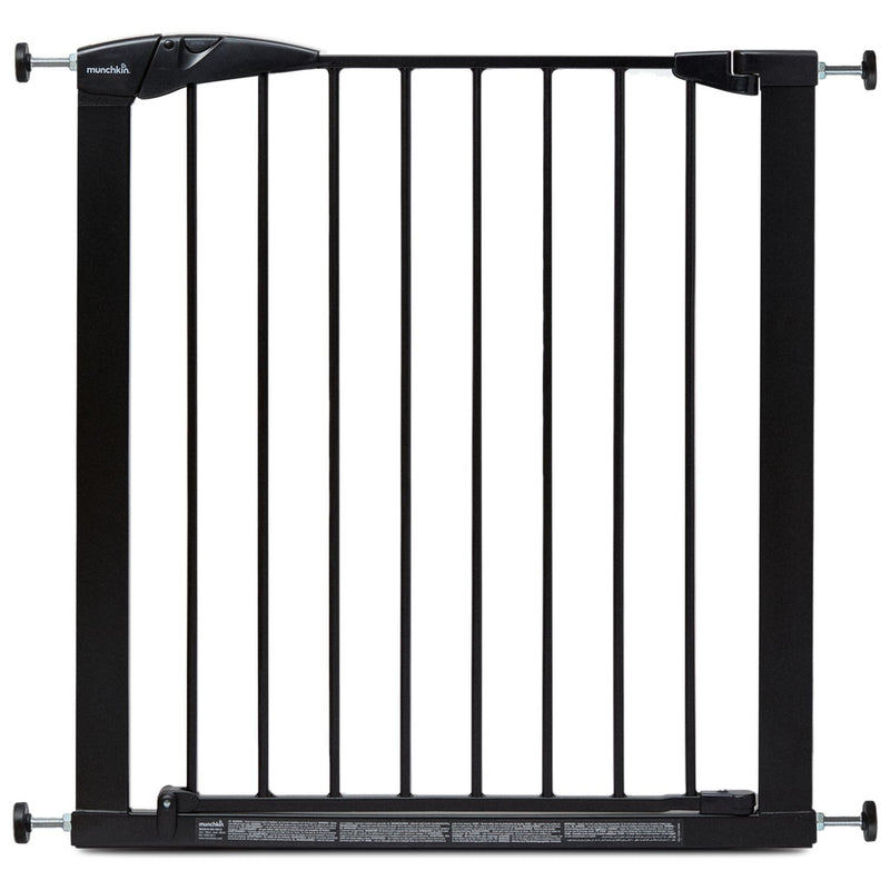 Munchkin Lindam Maxi safety gate black pressure fit - British brand