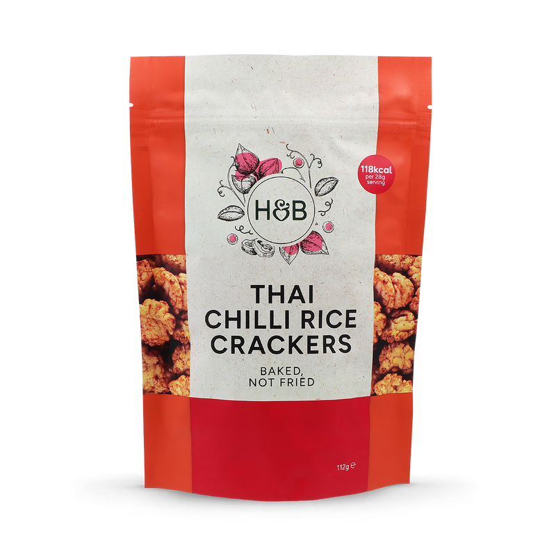 Holland & Barrett Thai Chilli Rice Crackers 112g, UK version