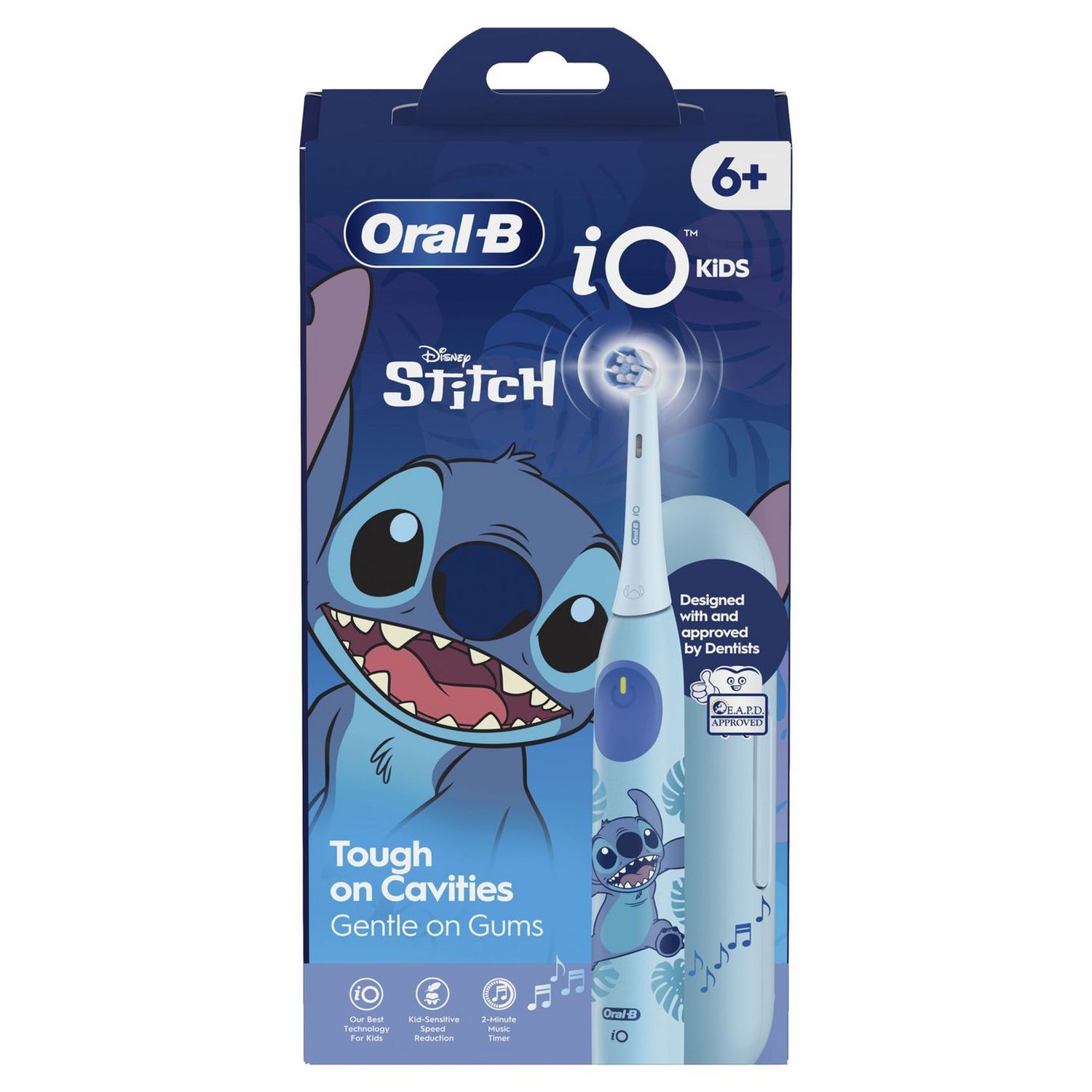 Oral-B iO Kids Disney Stitch electric toothbrush - British product